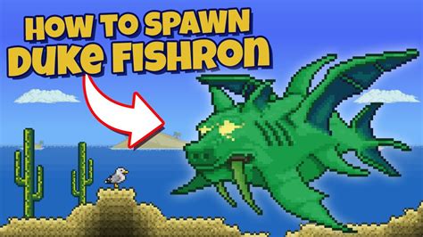 how to spawn duke fishron.